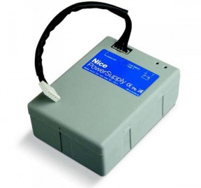 Kit Batterie motorisation portail NICE PS124 / Accessoires motorisation