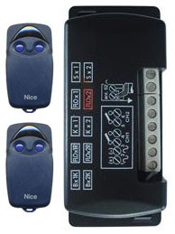 Récepteur motorisation portail NICE KIT NICE FLO2 / Télécommandes de portail